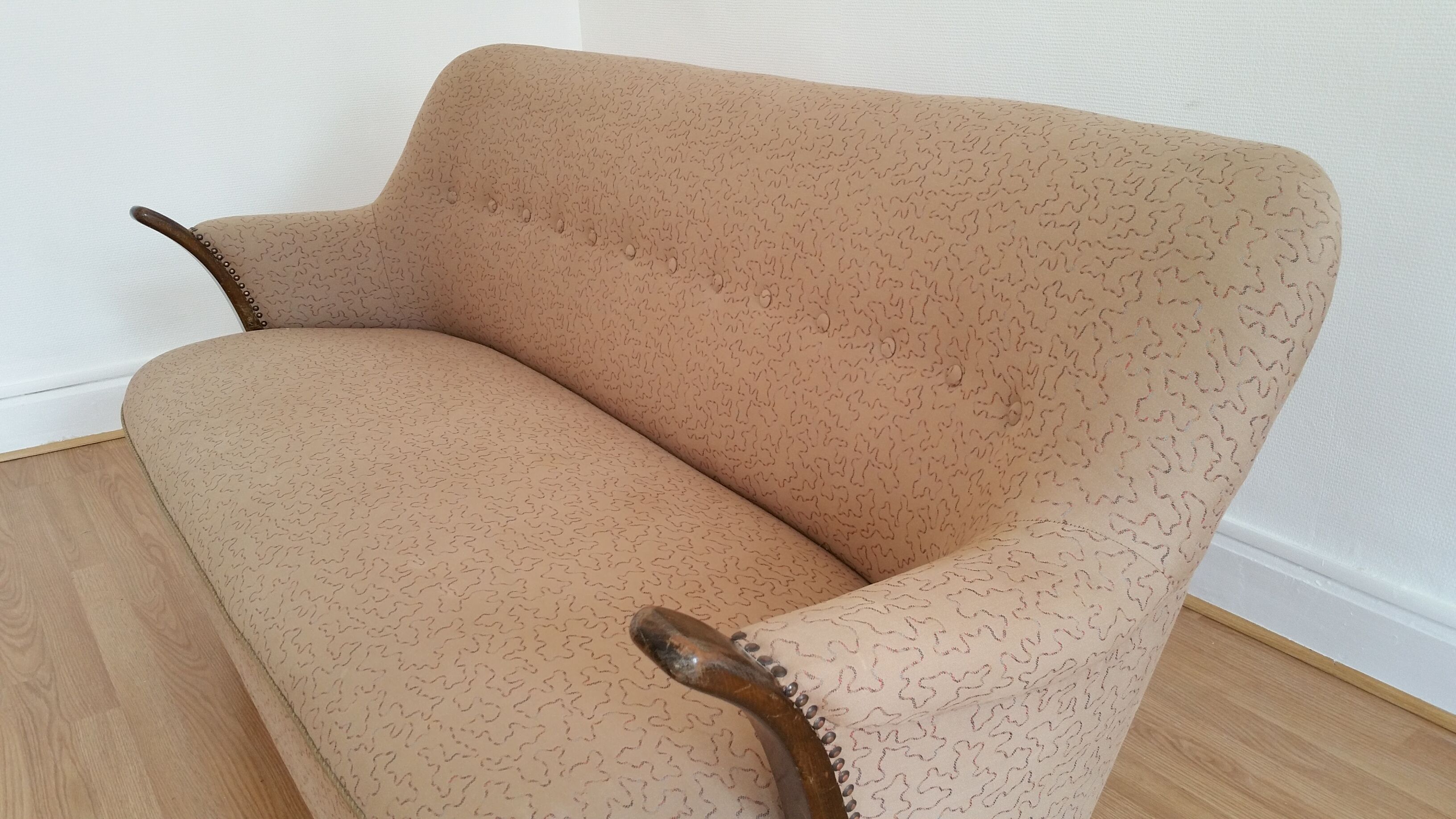 Couch of the 50s/60s vintage Danish