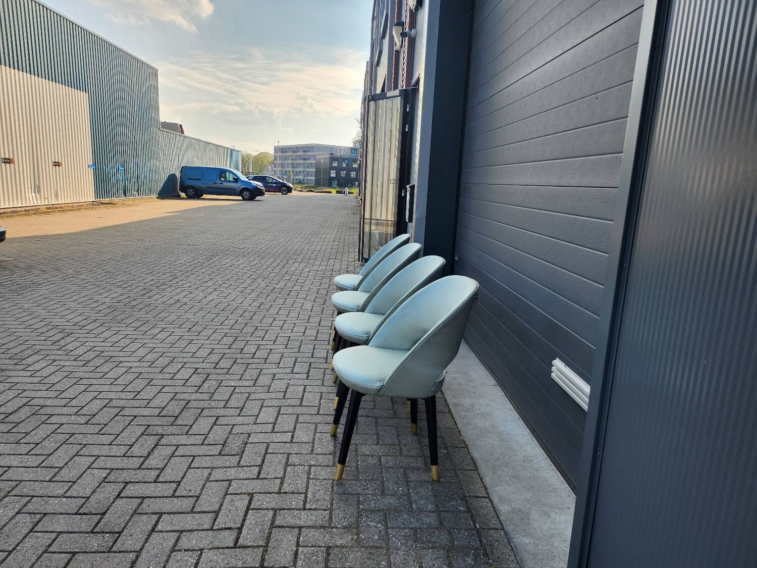 Baxter - 4x Colette chair  by Roberto Lazzeroni