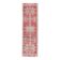 1970s Turkish Oushak Handmade Wool Cotton Red Runner Rug 90x304