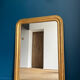 Antique mirror Louis-Philippe gilded with gold leaf 116,5cm/86cm