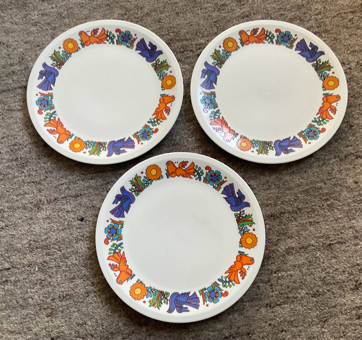Villeroy & Boch Acapulco Set of 3 Dessert Plates