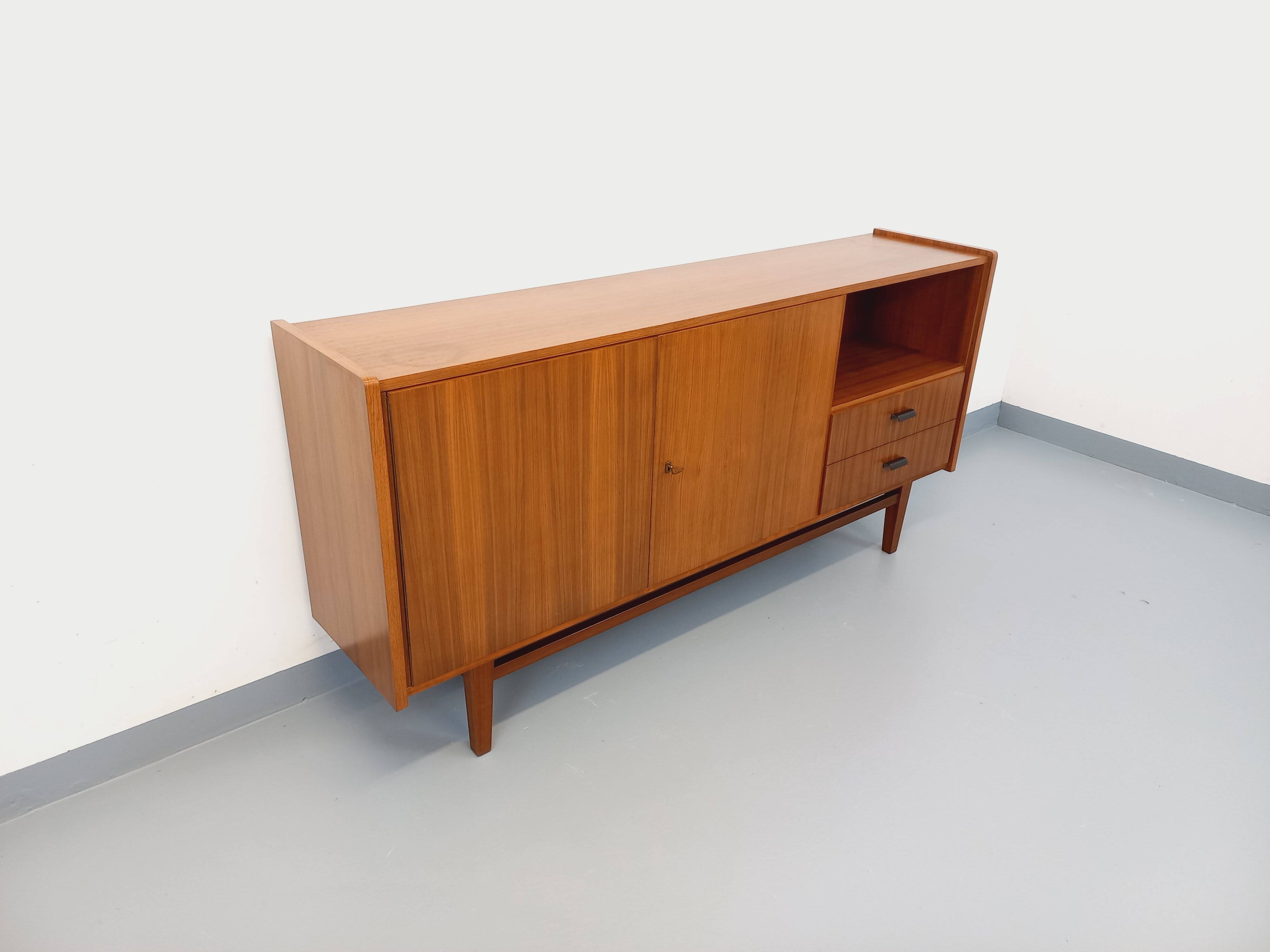 Vintage Scandinavian teak enfilade from the 1960s.