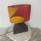 INAYA black ceramic table lamp