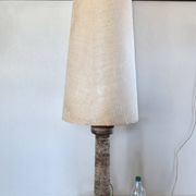 Jaan Mobach, Utrecht, Netherlands, large ceramic floor lamp from the 1960s.