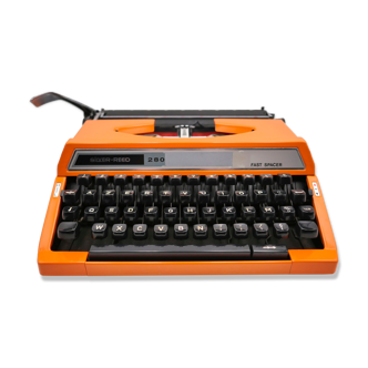 Silver Reed 280 revised orange new ribbon typewriter