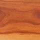 Travail français - table basse bois forme libre