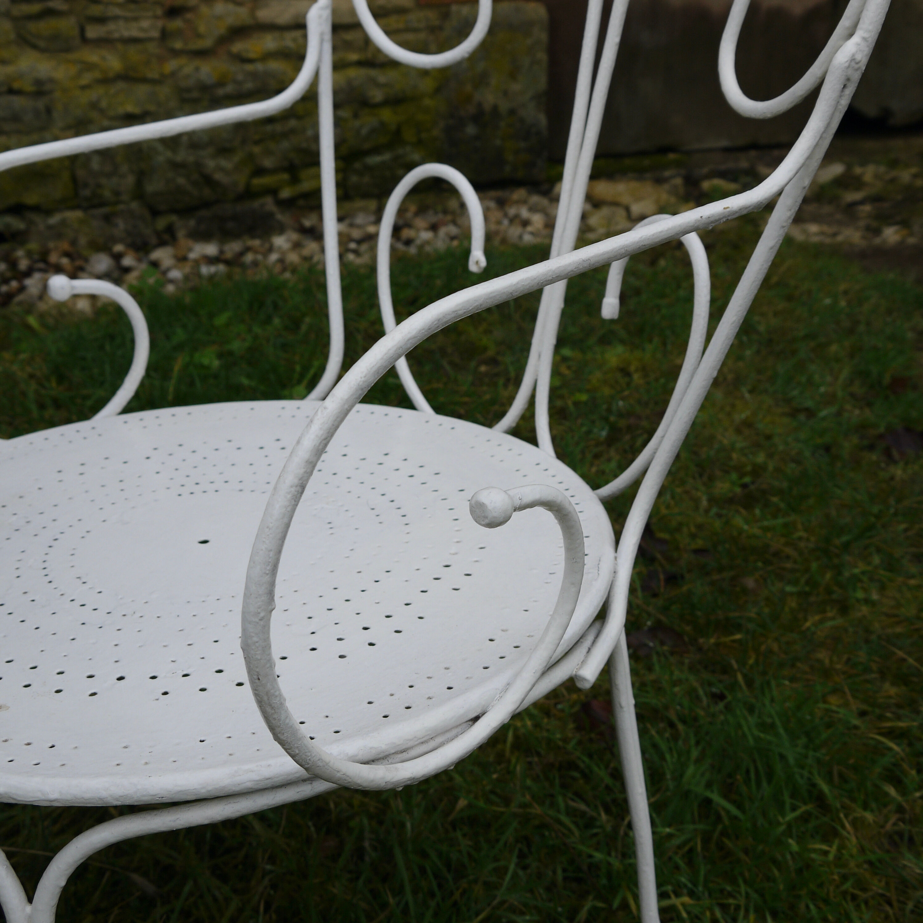 Wrought iron garden room