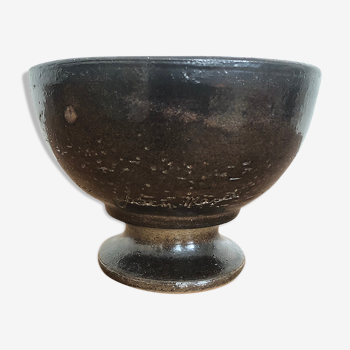 Ceramic chalice signed Jean Marais