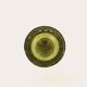 Cup, glass or tealight holder in green blown glass