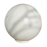 White opaline globe