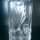 Carafe à whisky en verre taillé vintage 25 cm