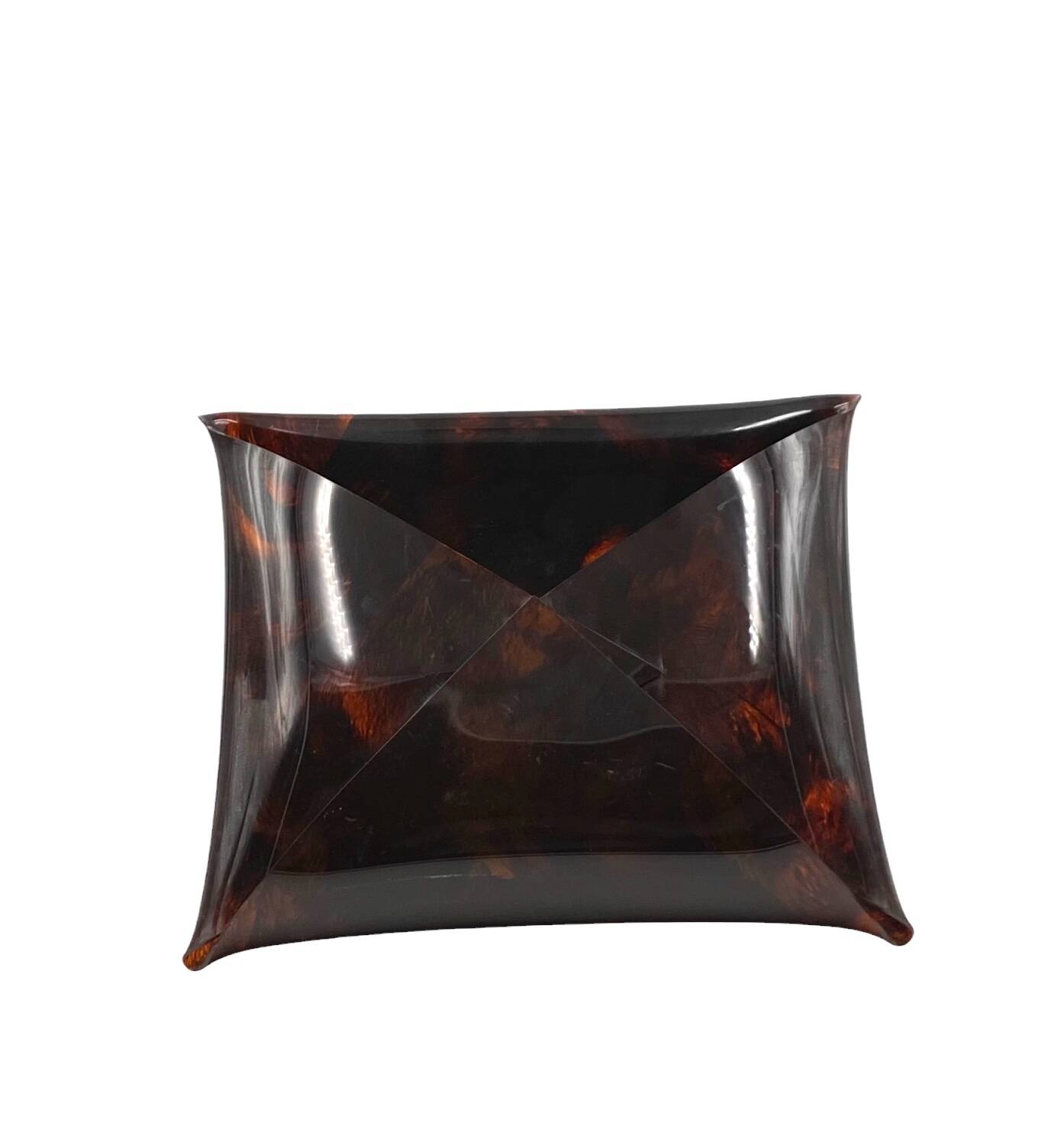 Hollywood regency mail shaped magazine rack, Ta.Ni.No Italy 1970s