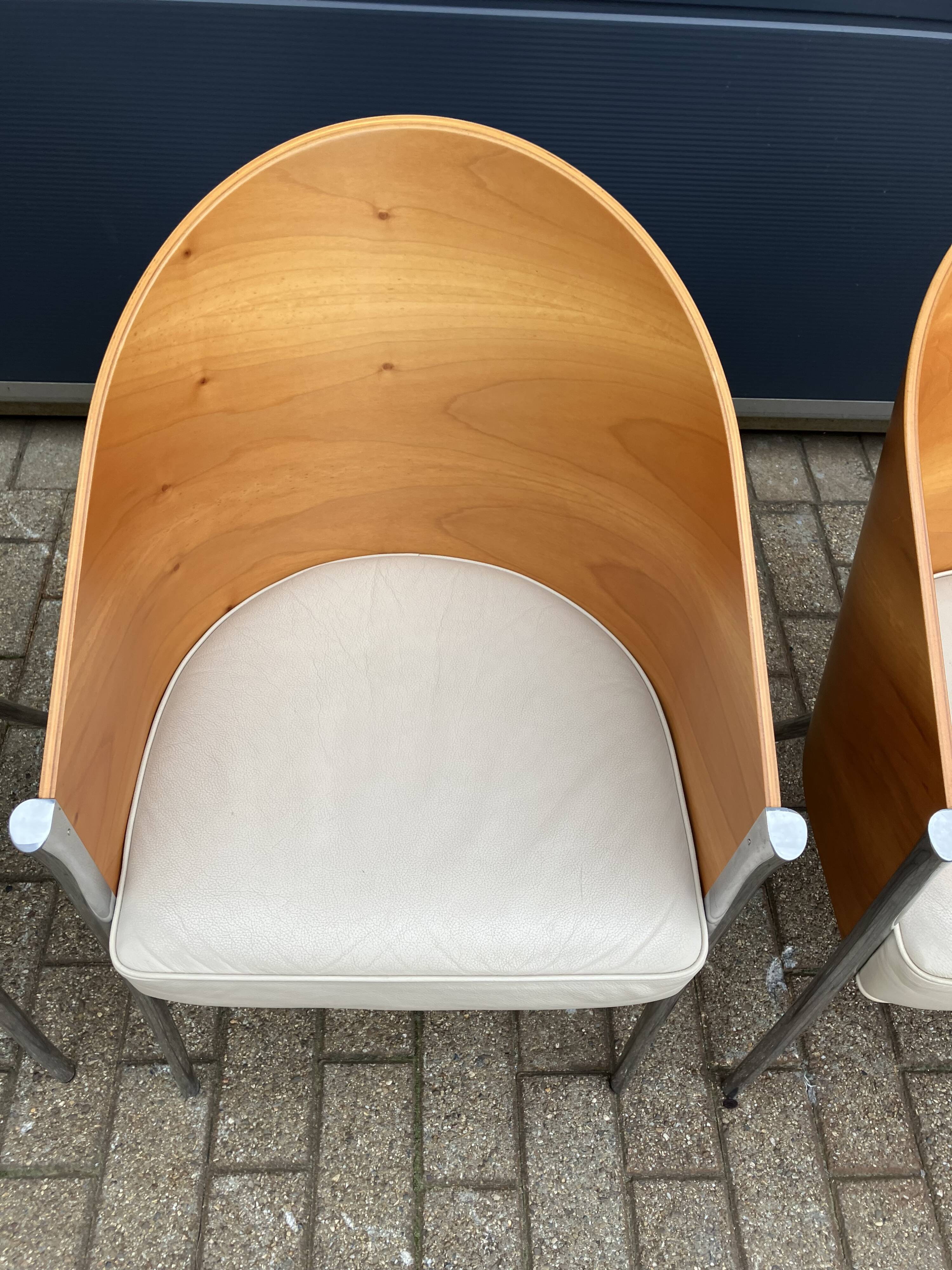 4x King Costes dining chairs, Philippe Starck, Aleph Driade