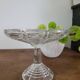 Stemmed glass bowl
