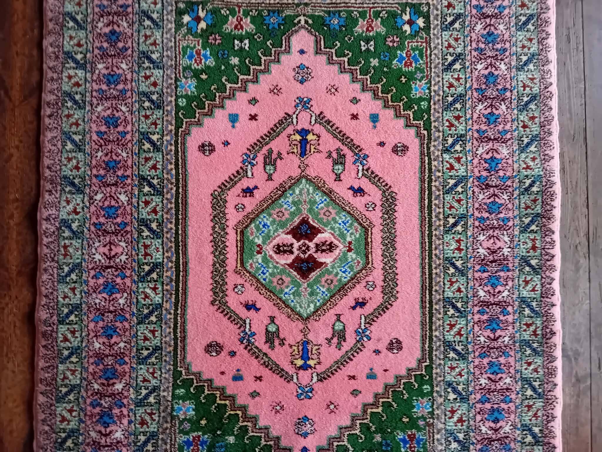 Handmade Berber rug Rabat 178x120cm
