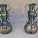 Duo of vintage vases