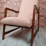 Renovted armchair, type 364, designed by Barbara Fenrych-Węcławska, Poland 1950s
