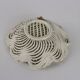 Antique ceramic basket, Veneto, 19th century