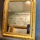 Old mirror 61cm x 49cm era 1900
