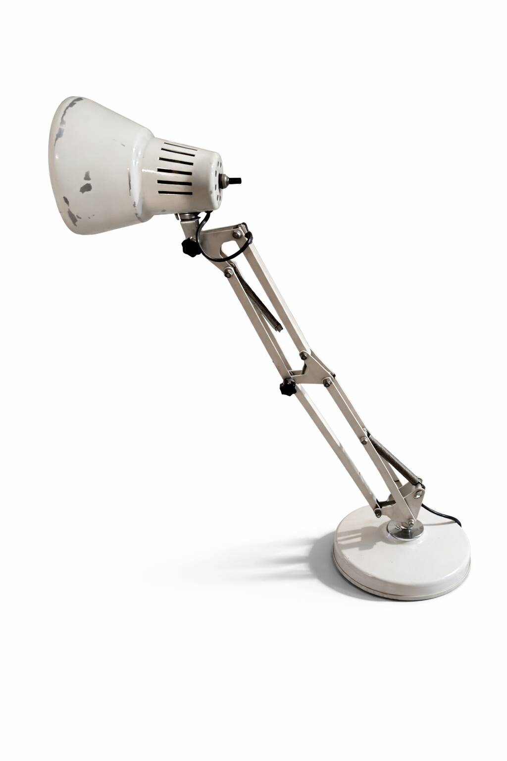 Vintage 1970s decorative industrial lamp made in Italy.