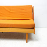 Mid century folding sofabed, 1960´s, Czechoslovakia