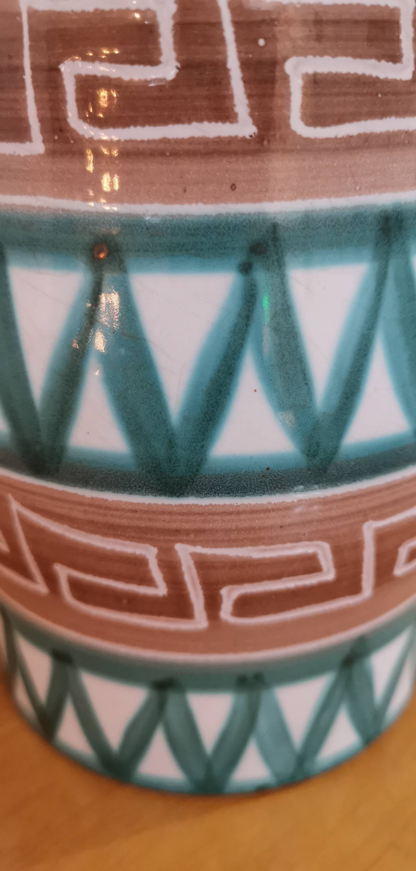 Pitcher signed RP Robert Picault Vallauris Vintage