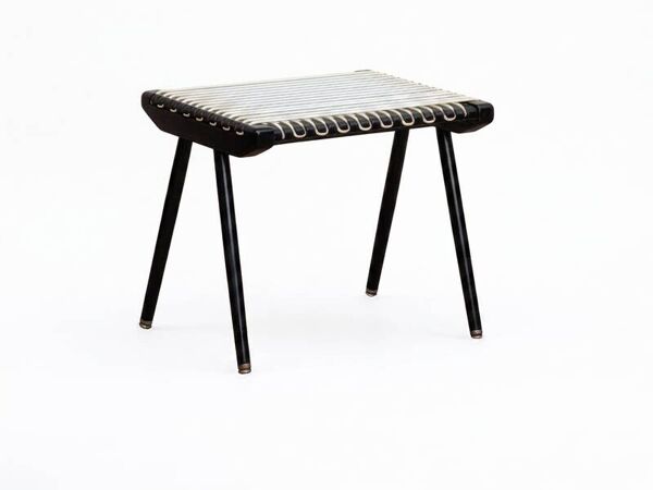 Tabouret, repose-pieds table bout de canapé de Georges Tigien vintage 1950
