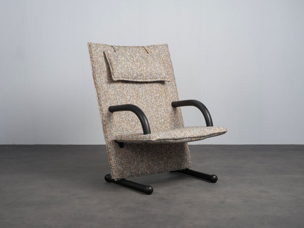 Fauteuil T-Line par Burkhard Vogtherr pour Arflex, Italie, années 1980.