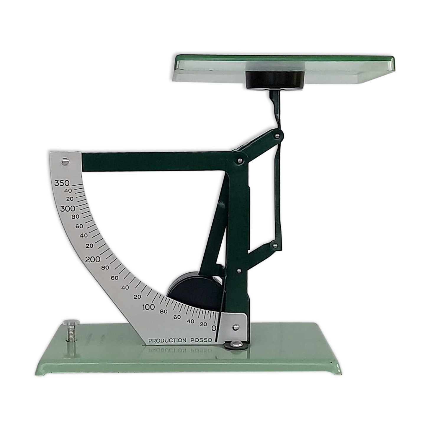 Vintage posso balance letter weighs