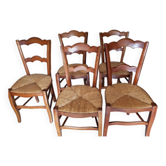old walnut chairs