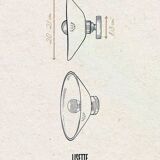 Lisette - white terracotta - wall light