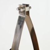 Goffredo Reggiani, Lampadaire En Acier, Marbre, Verre Acrylique Et Cuivre. Italie, C.1960