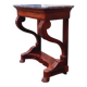 Console XIX Ème D'époque Restauration En Acajou