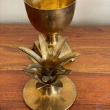 Empty box pineapple brass pocket