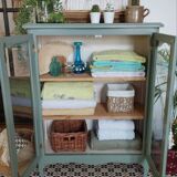 Vintage library display case