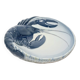 Danish porcelain plate with lobster from Royal Copenhagen, 1950s
