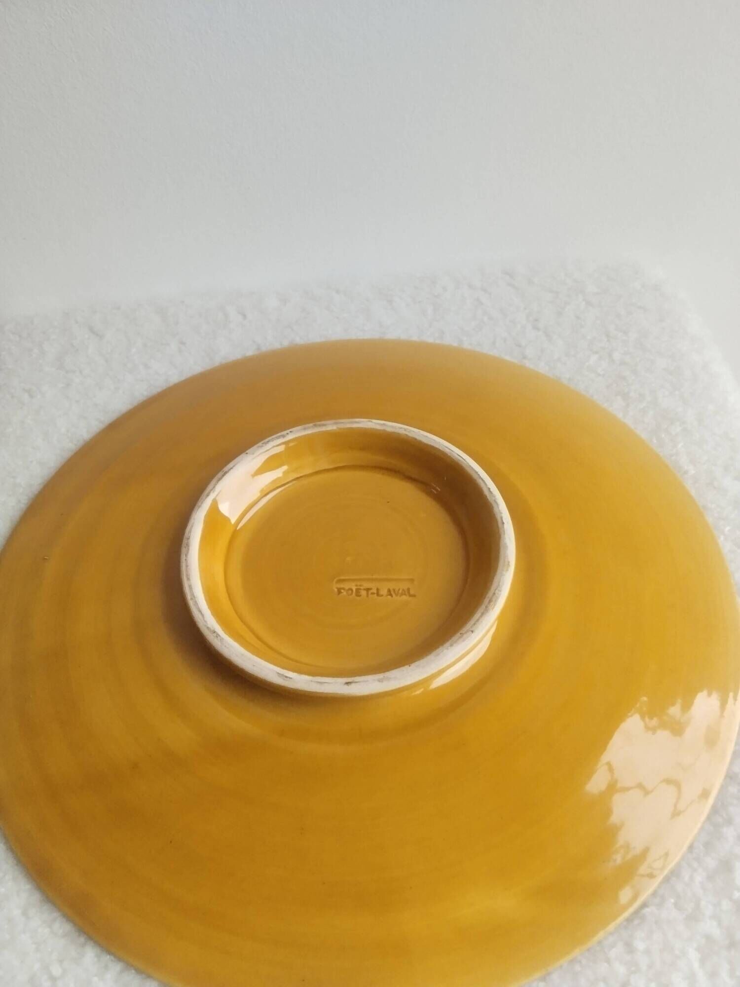 Glazed ceramic cheese dome