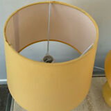 Pair of vintage ceramic lamps