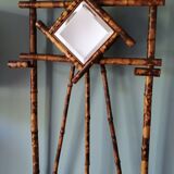 Antique bamboo cloakroom