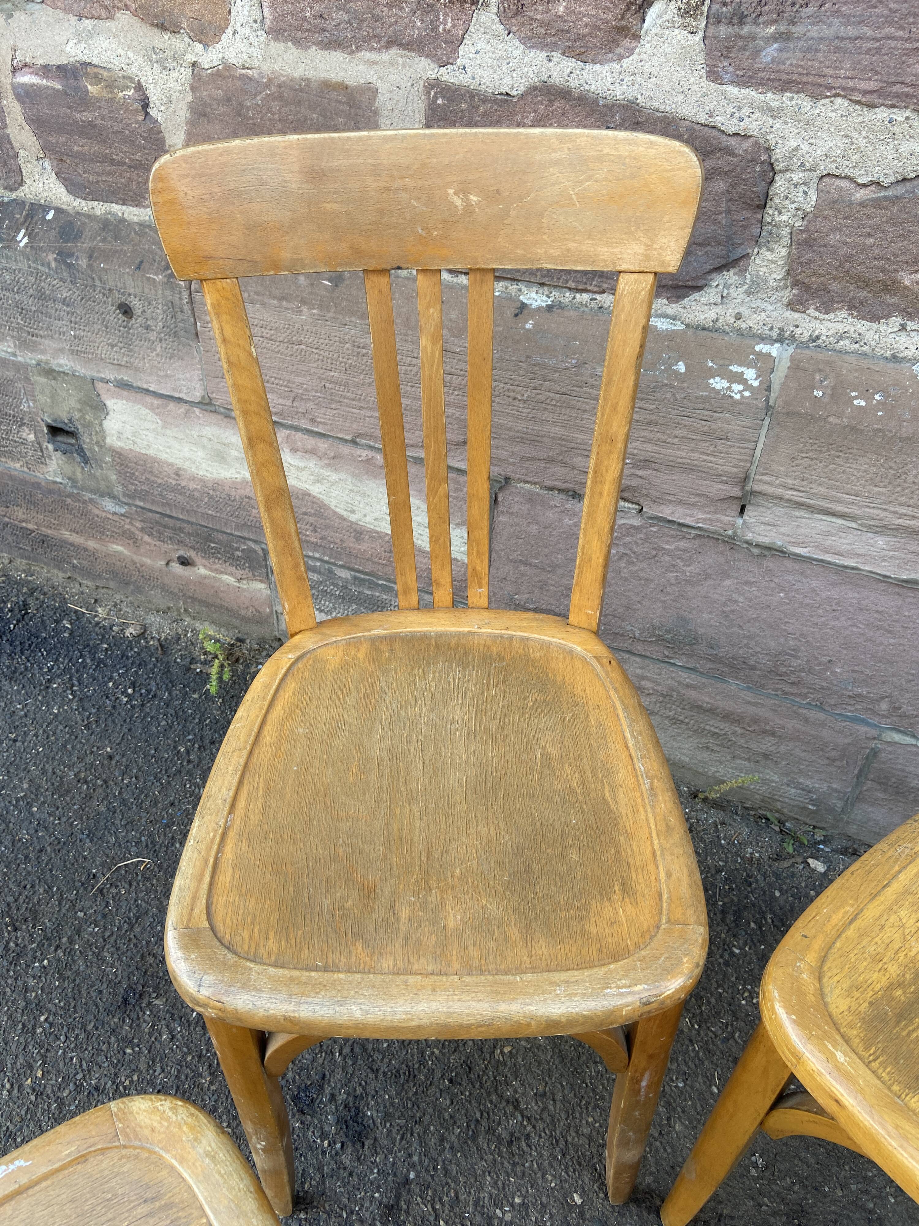 4 Bistro chair by "Stella" - 50s/60s