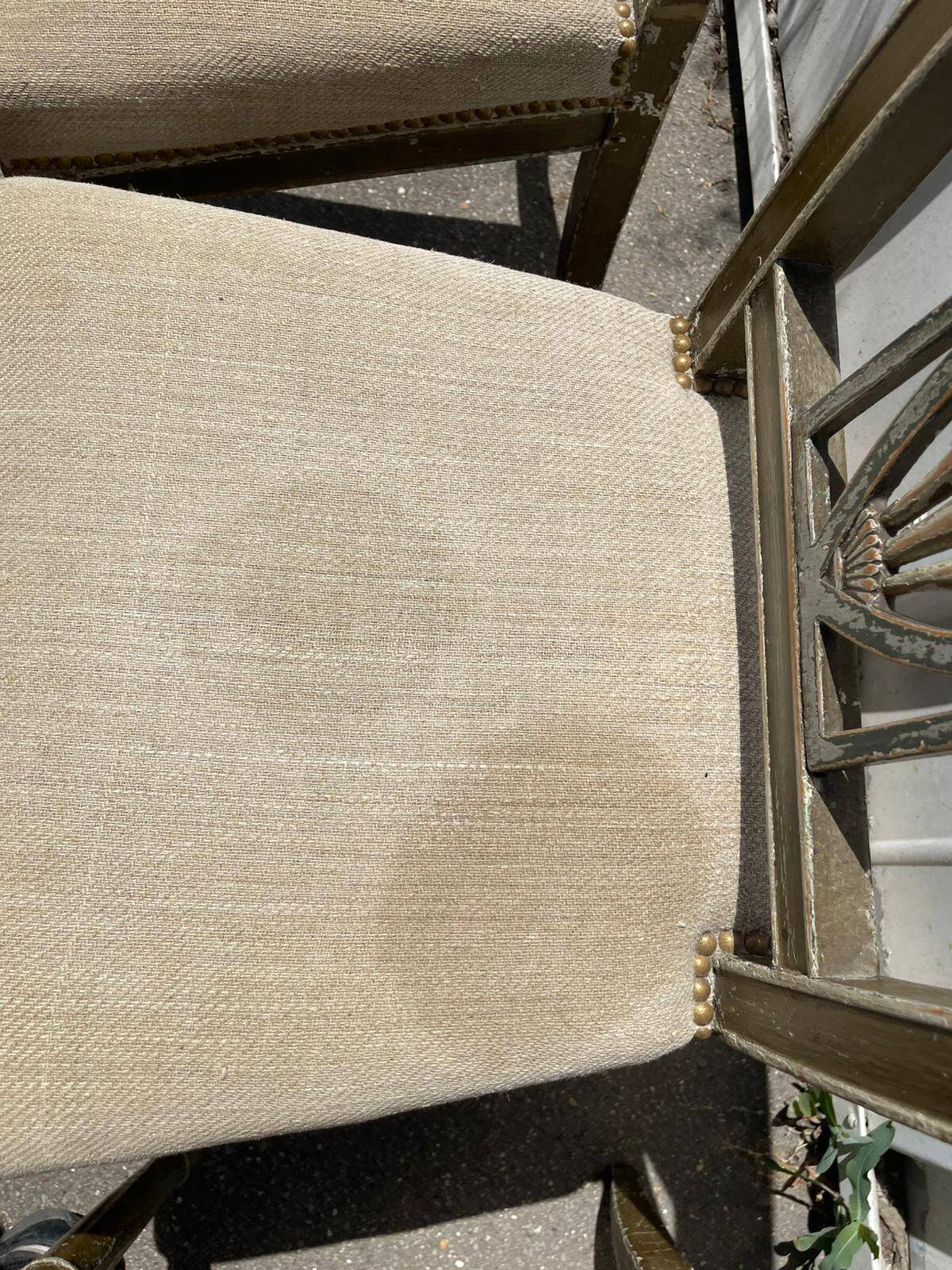 Set of 5 Directoire style chairs