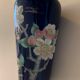 Art nouveau ceramic new cobalt vase by Villeroy and Boch