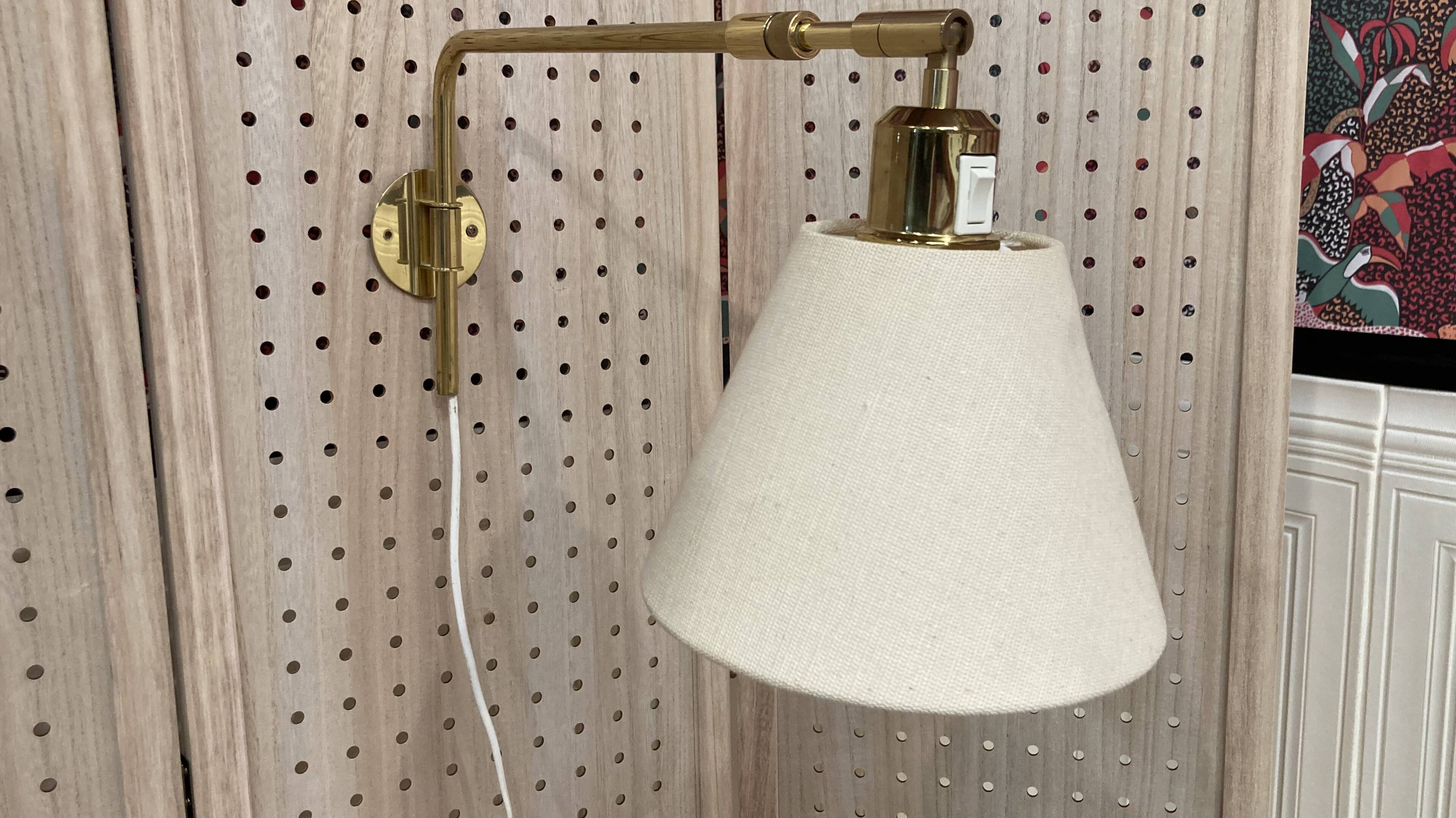 LARGE TELESCOPIC APPLIQUE SCANDINAVIAN DESIGN 1960.