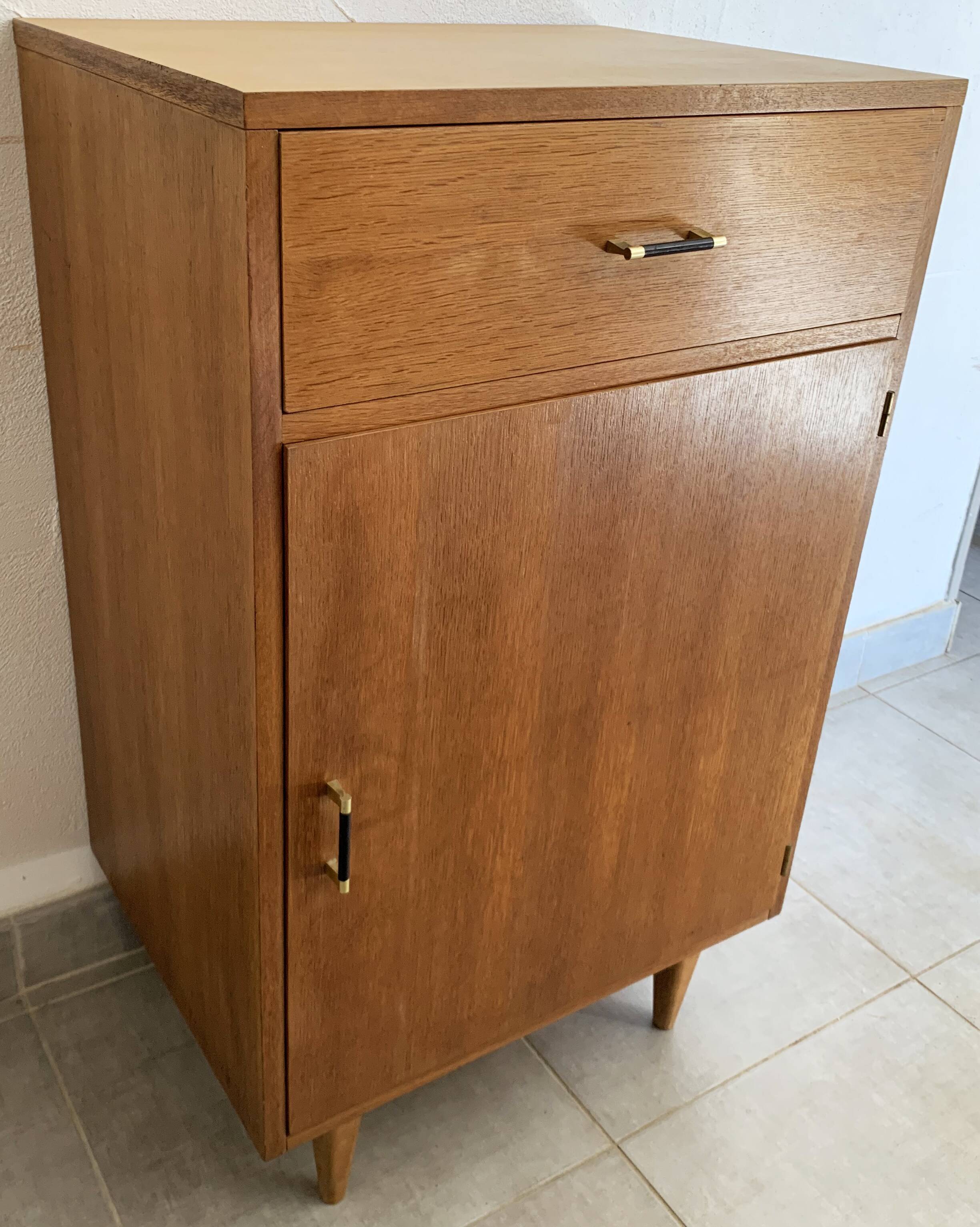 Vintage oak jam maker from the 50s