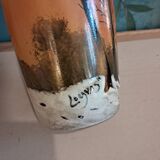 Legras vase with snowy decor