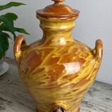 Glazed ceramic vinegar bowl