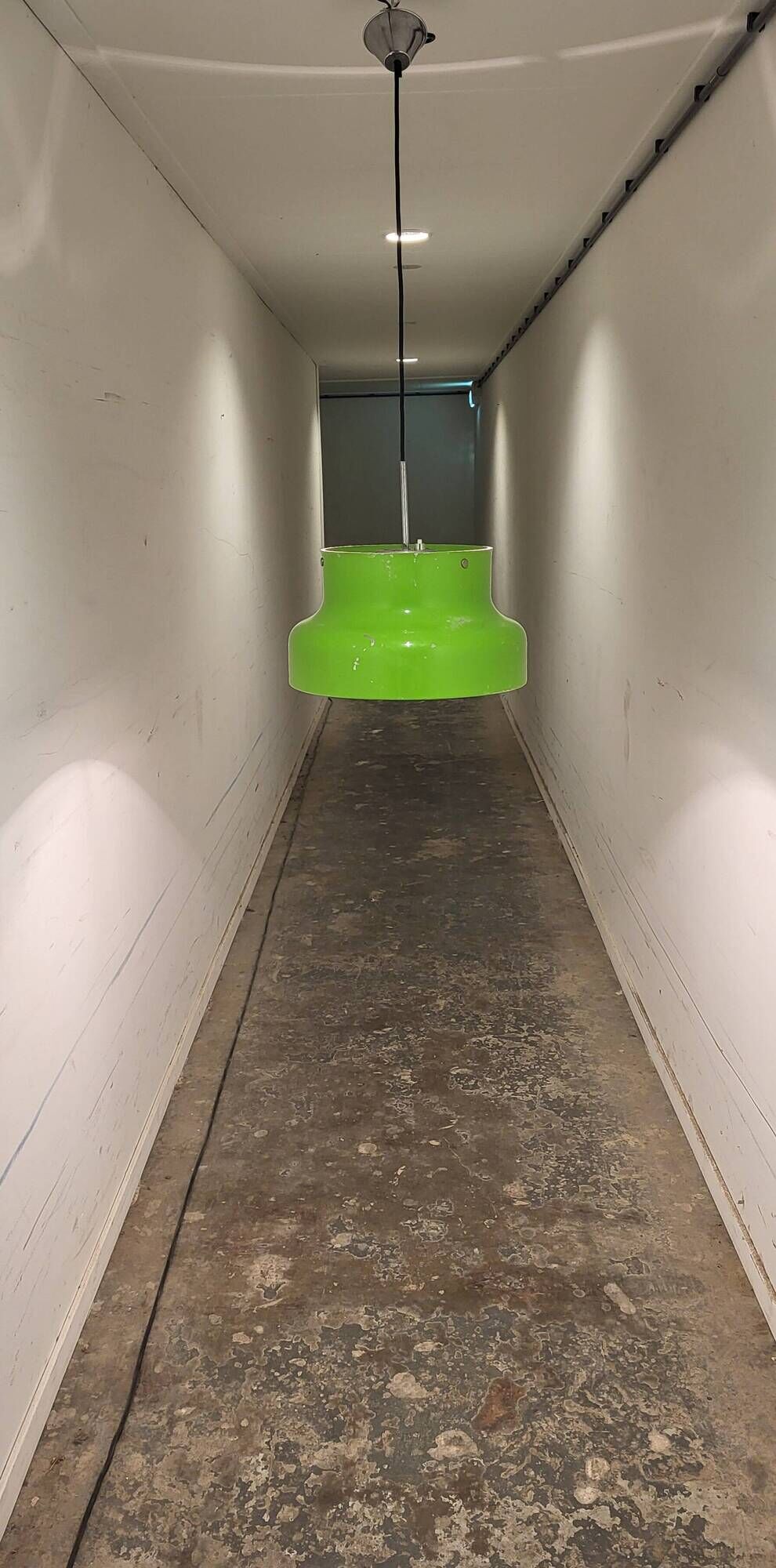 Kelly green Bumling pendant lamp by Anders Pehrson for Ateljé Lyktan, 1970s