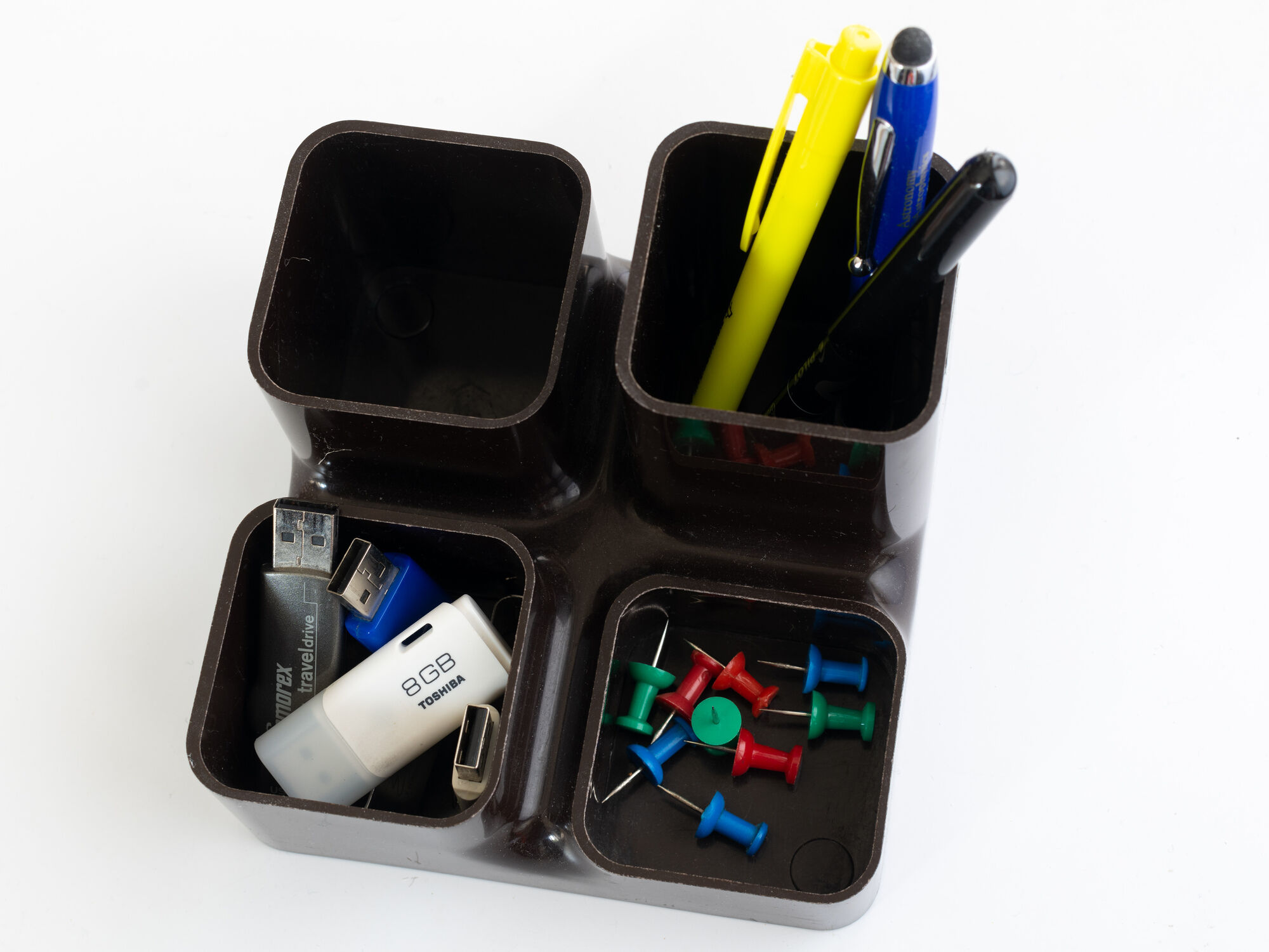 1970s Arlac Uni-Butler Office Organizer / Pencil Pot