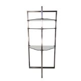 Bibliothèque en verre de Peter Ghyzy, modèle pionnier