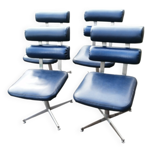 4 sièges de coiffeur